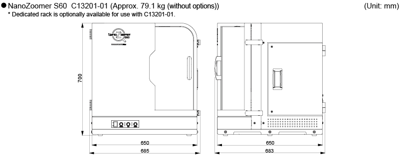 Hamamatsu-S60-dimensions