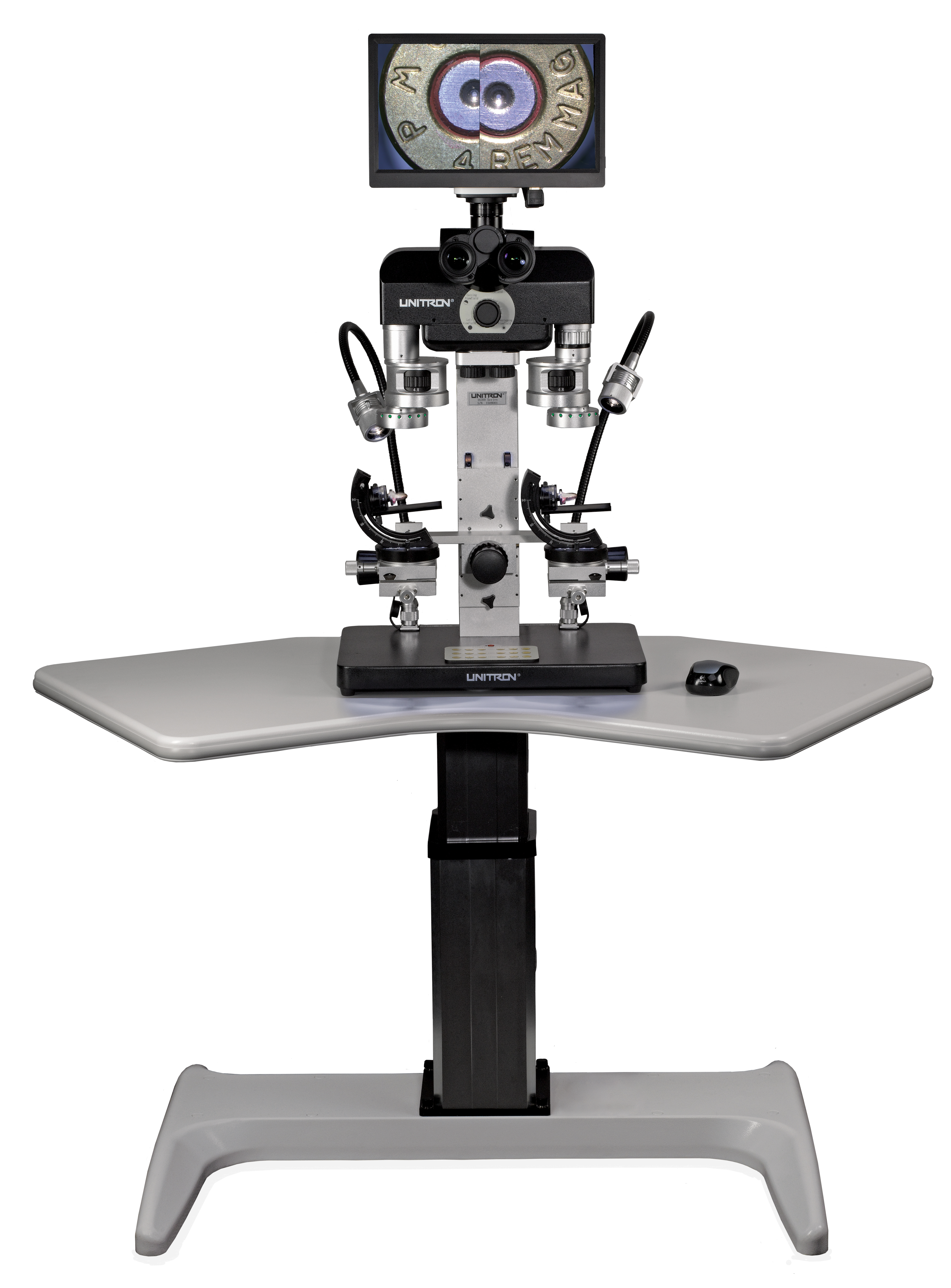 Unitron Bullet Comparator cfm-ergo-on-table - Meyer Instruments